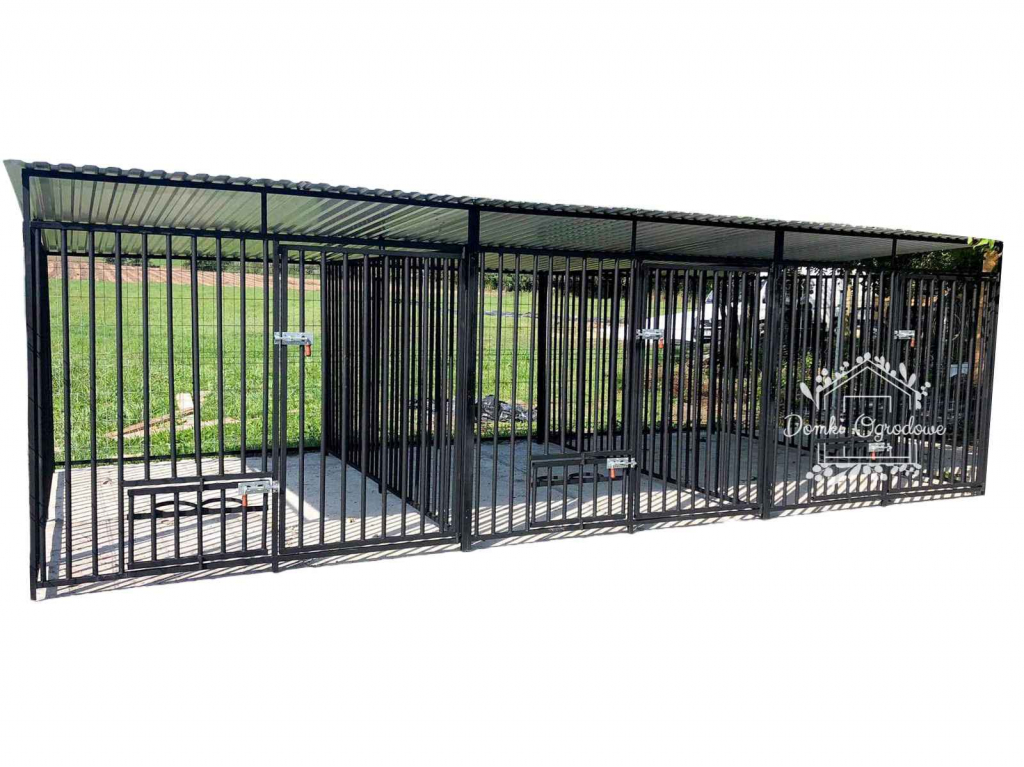 Kojec dla Psa 3w1 6x2m Klatka XXL 3 stanowiska ID572 Bełchatów - zdjęcie 1