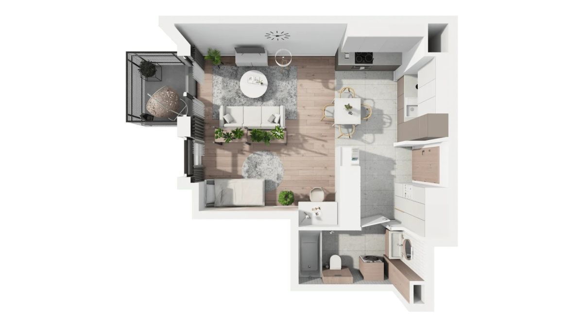 Sprzedaż przytulnej kawalerki. 0% prowizji Jeżyce - zdjęcie 10