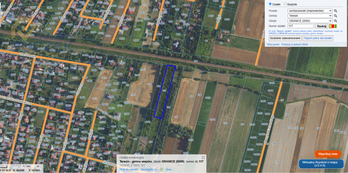 Sprzedam działkę budowlaną 5351 m2 w Granicach Granice - zdjęcie 3