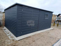 Schowek - domek ogrodowy 5x3m Brama dwuskrzydłowa okno dach GP517 Płock - zdjęcie 3