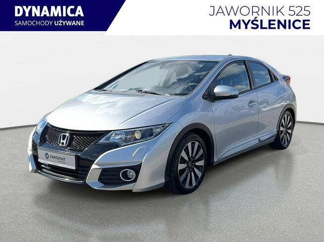 Honda Civic 1.8 i-VTEC 141KM M6 2015 r., salon PL, komplet kół Myślenice - zdjęcie 4