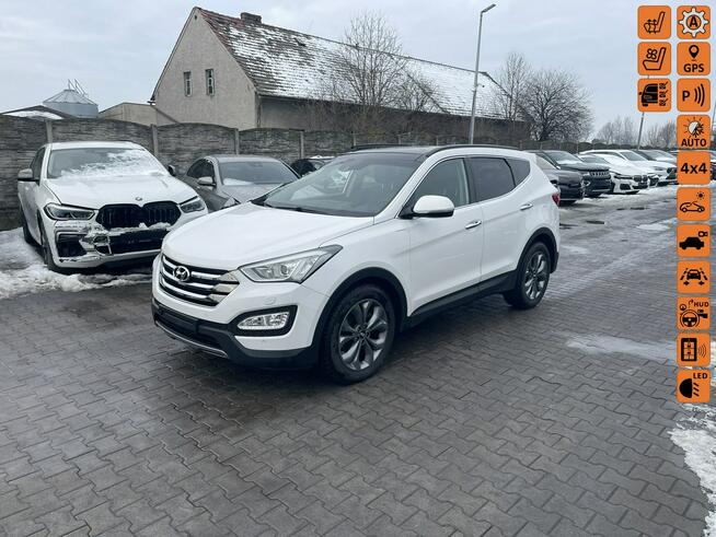 Hyundai Santa Fe 4x4 Automat Panorama Skóra Podgrzewanie Pamięć HAK Gliwice - zdjęcie 1