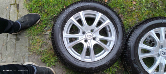 Felgi aluminiowe 15 z czujnikami ciśnienia i oponami renault Clio Zabrze - zdjęcie 5