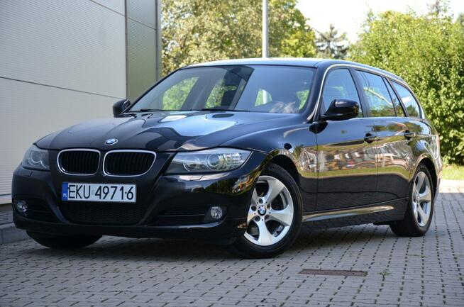 Czarna 320D 163KM Serwis Bi-xenon Navi 100%ORG.Lakier! Parktronik Kutno - zdjęcie 2