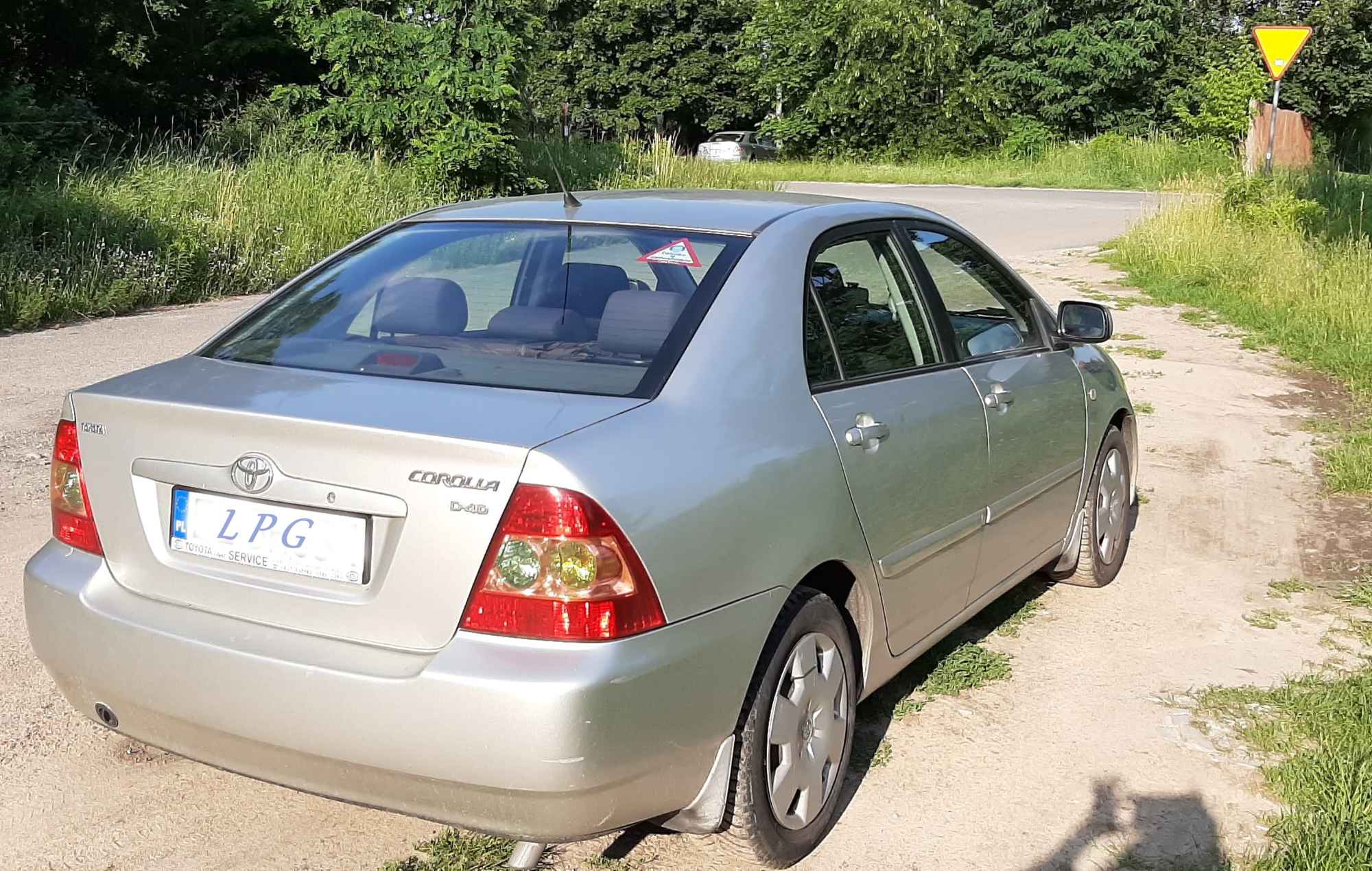 Toyota Corolla 1.4/2006r. seria E-12, benzyna+LPG Polesie - zdjęcie 4