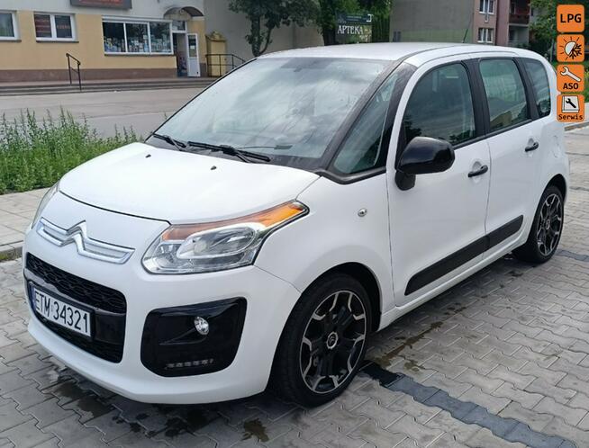 Citroen C3 Picasso LPG, Niski przebieg, Serwisowany, LED, Alufelgi Tomaszów Mazowiecki - zdjęcie 1