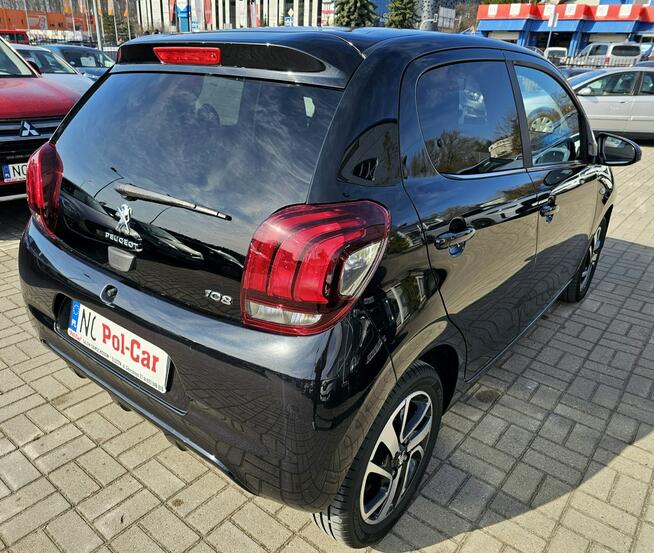 Peugeot 108 Grzane fotele,alufelgi, serwis,kamera cofania, tempomat Olsztyn - zdjęcie 10