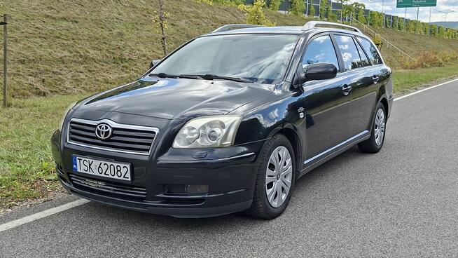 Toyota Avensis II 2.2 D4D 177KM 2005r kombi Xenon Skóry zare Skarżysko-Kamienna - zdjęcie 2