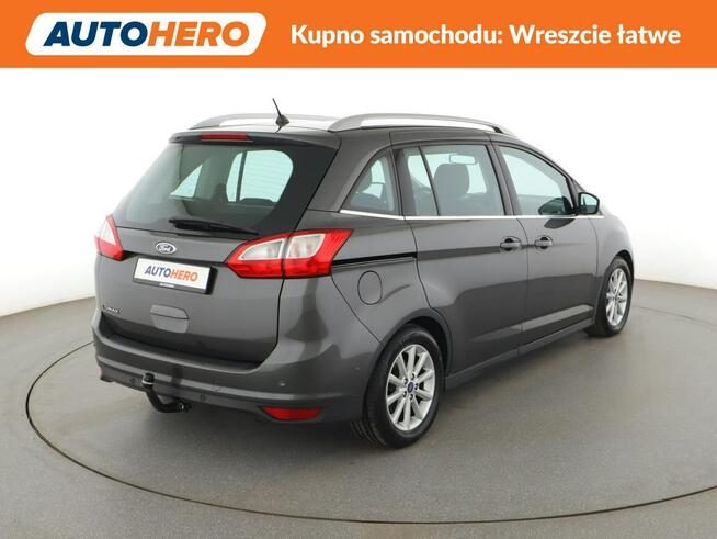 Ford Grand C-MAX 7 os hak pdc grzane fotele auto klima manual Warszawa - zdjęcie 7