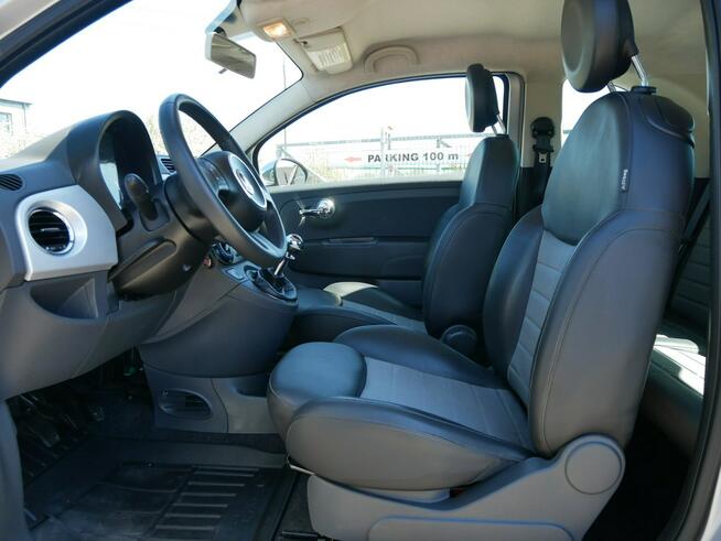 Fiat 500 1.2 69KM Eu5 Launch Edition -Półskóra -1 Wł od 9 lat -Zobacz Goczałkowice-Zdrój - zdjęcie 7