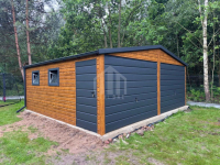 Garaż blaszany 6x5m - 2x brama - 2x okno - drzwi - rynny SO126 Piła - zdjęcie 2