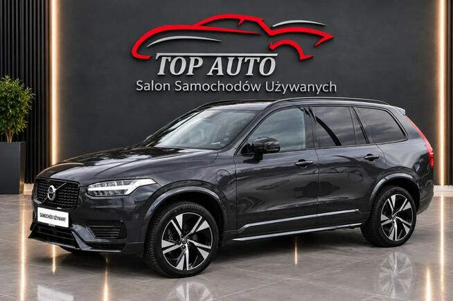 VOLVO XC90 T8 AWD Plug-In Hybrid R-Design 407KM Bowers Panorama Warszawa - zdjęcie 1