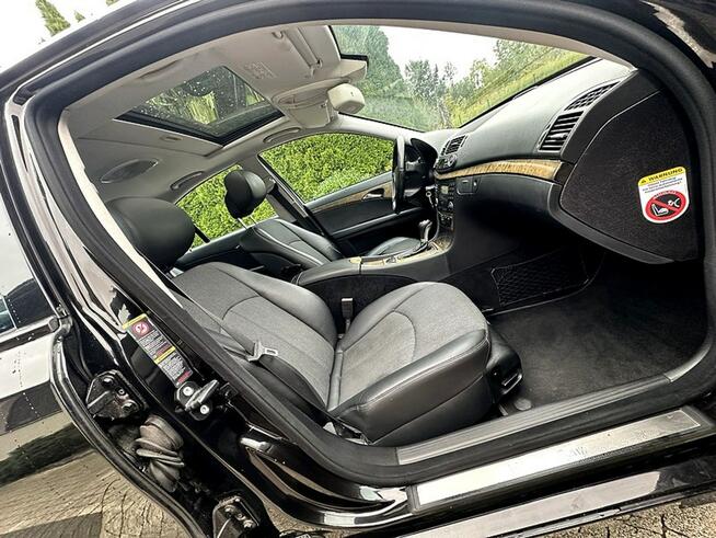 Mercedes E200 Kompresor 184KM Avantgarde Lift Automat Sedan Opłacony Wrocław - zdjęcie 10