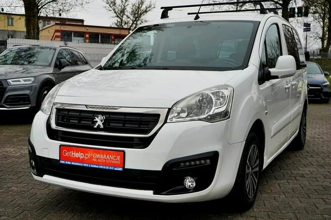 Peugeot Partner 1,6HDI 5 osób, NAVI, kamera, serwis, 100%, 2017r. Płock - zdjęcie 1