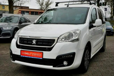 Peugeot Partner 1,6HDI 5 osób, NAVI, kamera, serwis, 100%, 2017r.