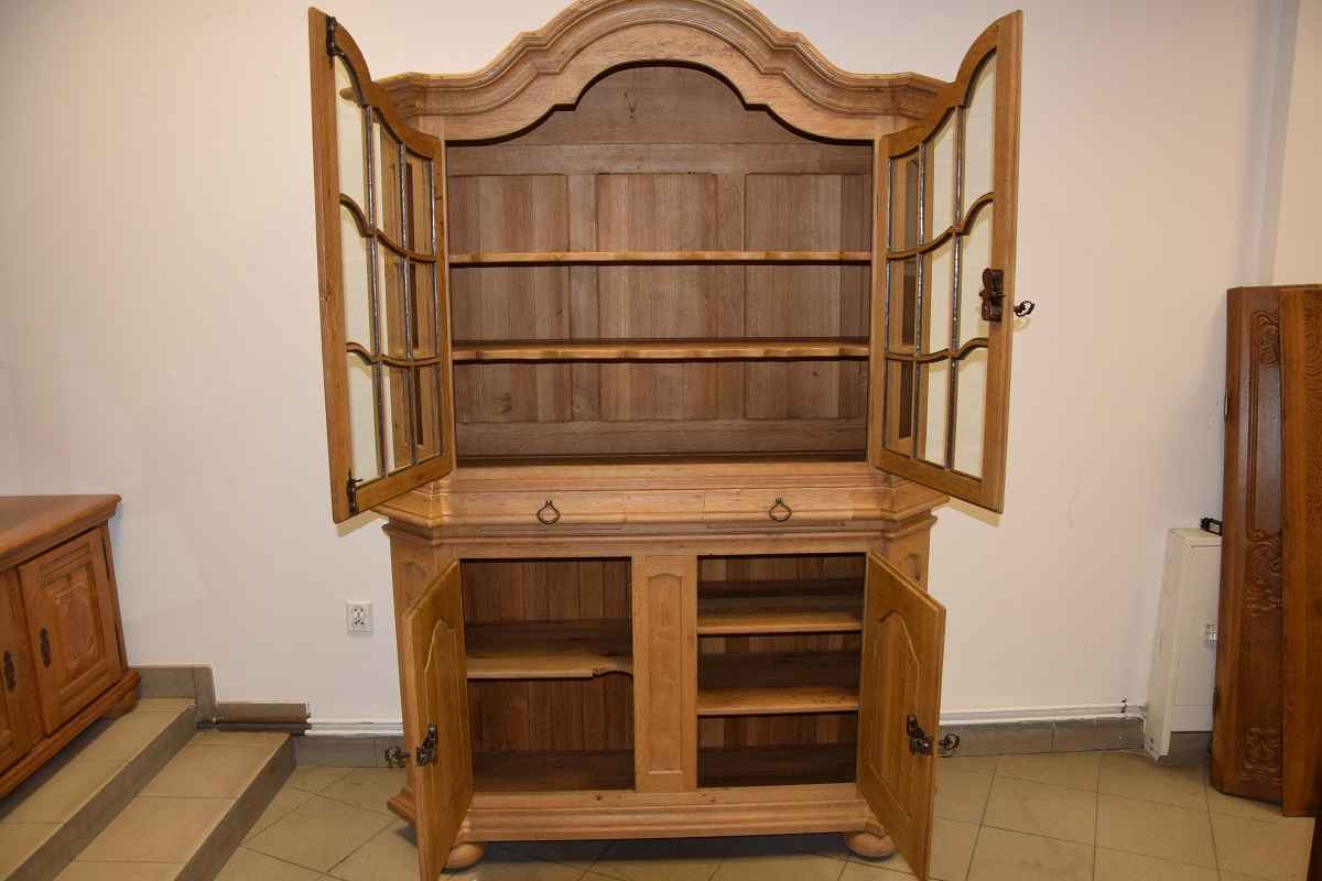 kredens z litego dębu - jak nowy Olsztyn - zdjęcie 6