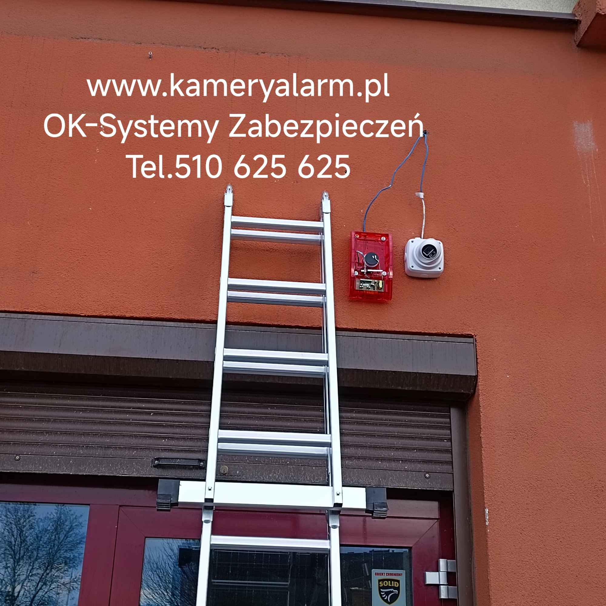 Montaż systemów alarmowych Łódź. www.kameryalarm.pl Widzew - zdjęcie 1