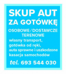 Kupię Auta sprawne i uszkodzone Nowa Sól - zdjęcie 1