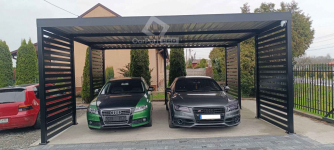 CarPort PREMIUM - wiata samochodowa 6x6  dodatkowa zabudowa CP117 Bydgoszcz - zdjęcie 2