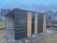 Schowek – domek ogrodowy 3×3 – wiata 1×3 – drzwi – okno dach  ST224 Rzeszów - zdjęcie 3