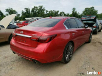 Infiniti Q50 2019, 3.0L, Red Sport, porysowany lakier Warszawa - zdjęcie 4