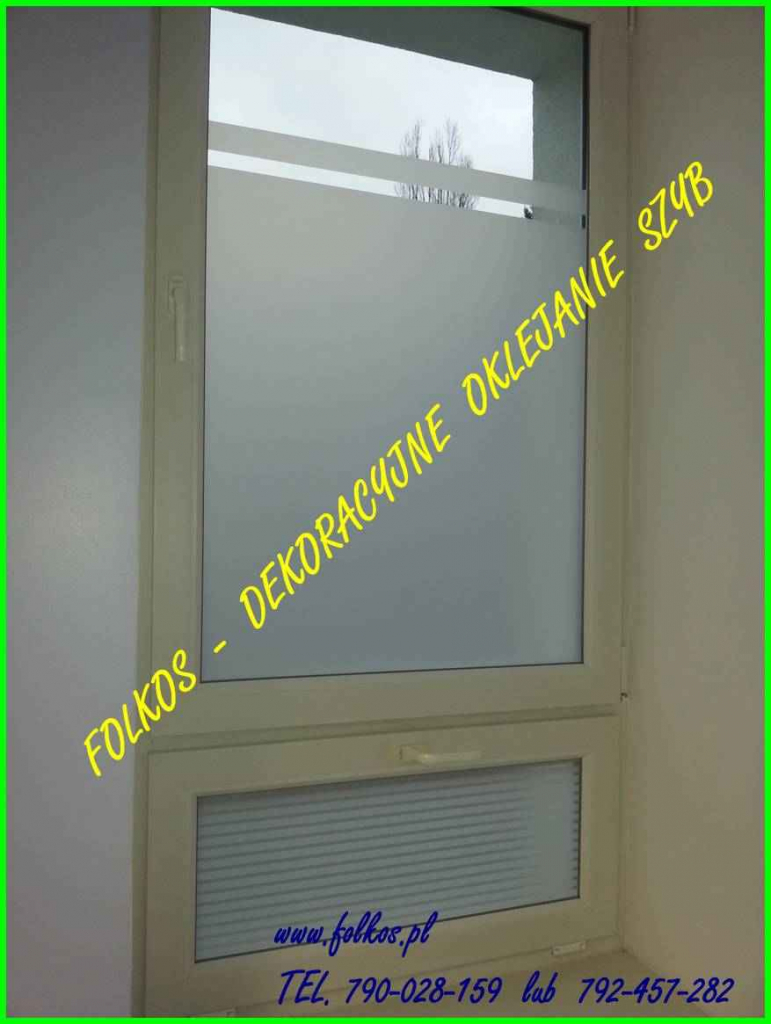 Folie okienne Serock- Oklejanie szyb -Lustro weneckie, dekoracyjne Serock - zdjęcie 7