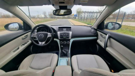 Mazda 6 FILM 2.0D 2008r 140KM Klima Tempomat AUX Isofix Alu Pabianice - zdjęcie 8