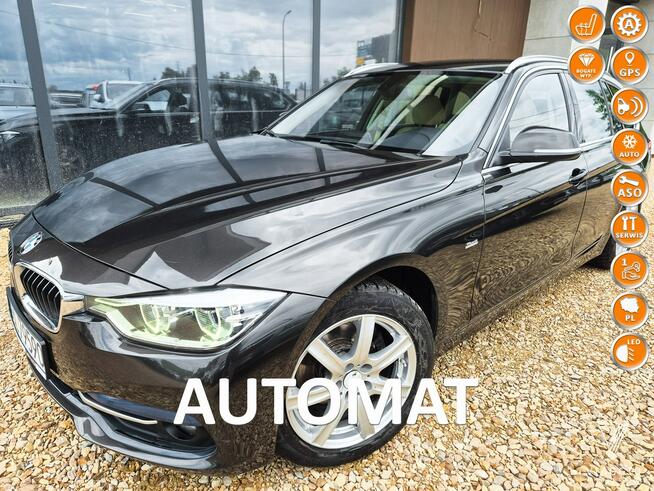 BMW 320d AUTOMAT 190km FULL LED skóra NAWIGACJA serwis 2017 Tychy - zdjęcie 1