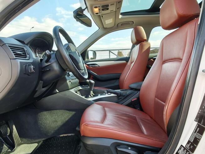 BMW X1 xDrive20d 2.0d 177KM 4x4 AWD -Panorama -Skóra -Biksenon -Zobacz Goczałkowice-Zdrój - zdjęcie 8
