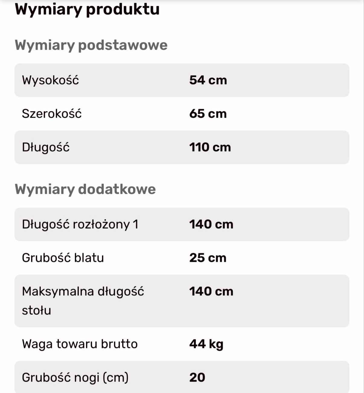 Ława stolik kawowy rozkładany - Agata meble Bemowo - zdjęcie 2
