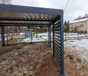 Carport PREMIUM - Wiata samochodowa 5x5 dodatkowa zabudowa ID1157 Żnin - zdjęcie 7