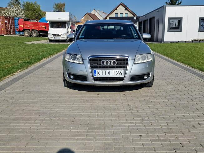 Audi A6 3.0tdi 233KM 2008r Quattro Bixeon Skóra Navi Raty Zamiana Strobice - zdjęcie 6