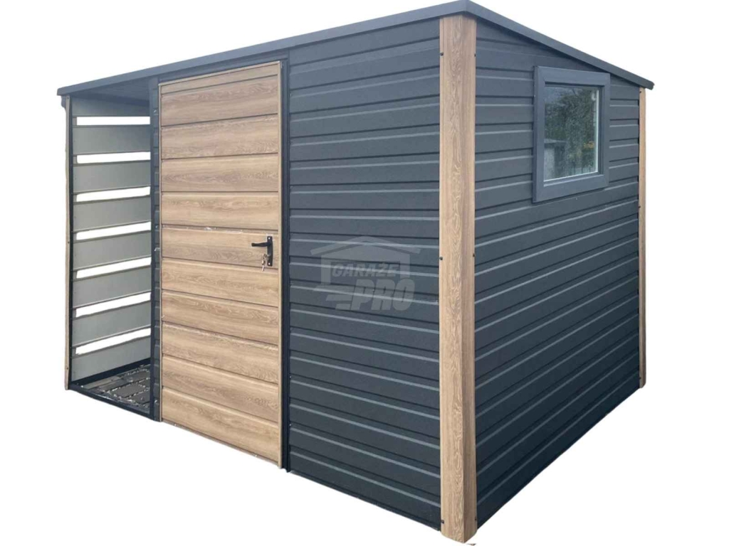 Schowek domek ogrodowy 2x2m wiata 1m drzwi okno   dach GP690 Nowogardek - zdjęcie 1