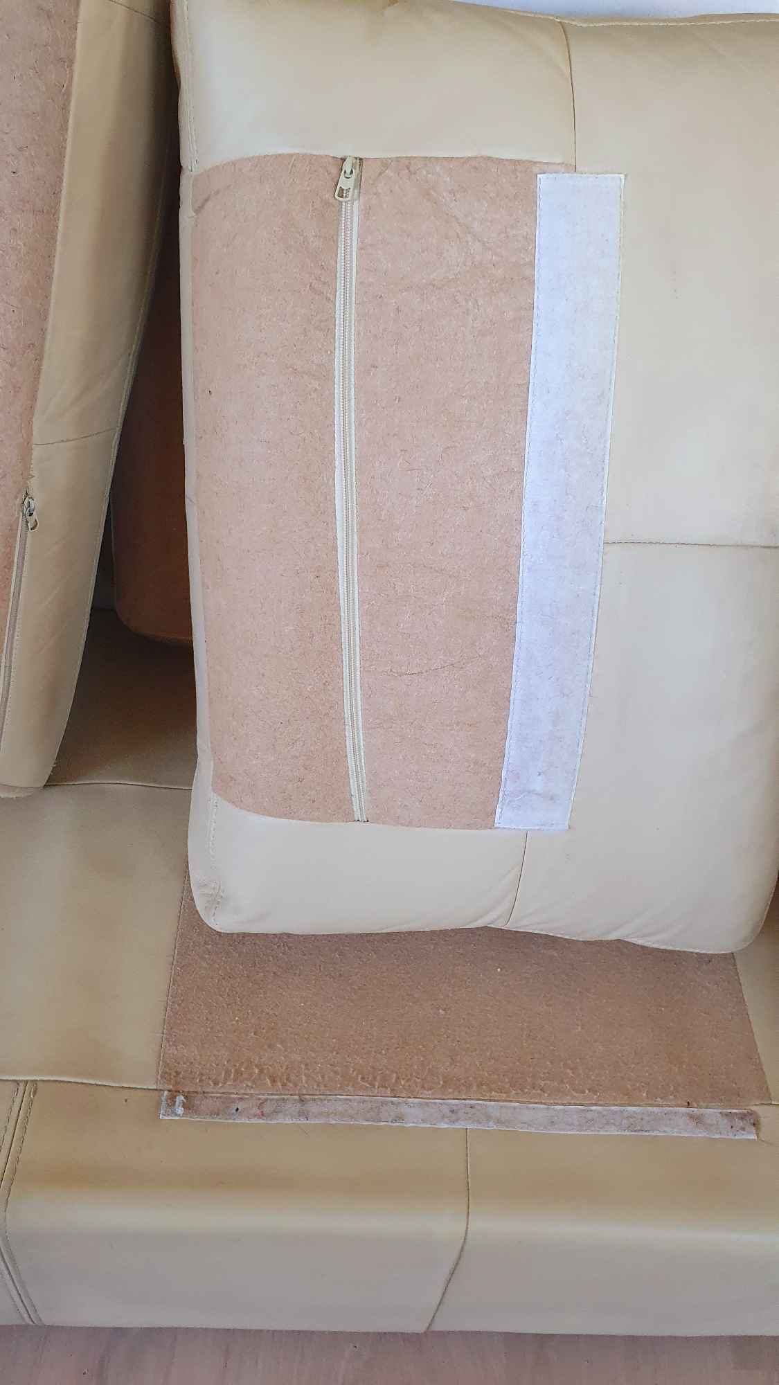 Kanapa (sofa) skórzana 167 cm b. wygodna teraz 350 zł Bemowo - zdjęcie 5