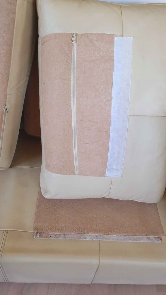 Kanapa (sofa) skórzana 167 cm b. wygodna teraz 350 zł Bemowo - zdjęcie 5