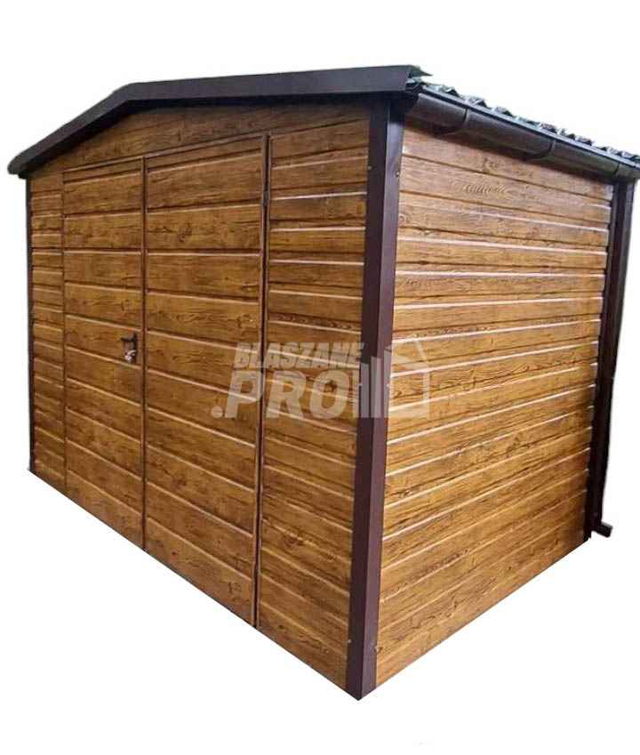 Schowek - domek ogrodowy 3x2m drewnopodobny - rynny  dwuspadowy GP461 Jelenia Góra - zdjęcie 1