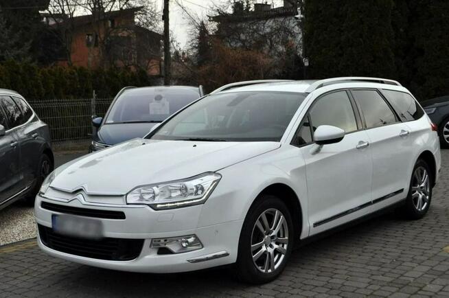CITROEN C5 2.0 HDi SALON POLSKA Nawigacja BIAŁA PERŁA  Klimatronic Warszawa - zdjęcie 4