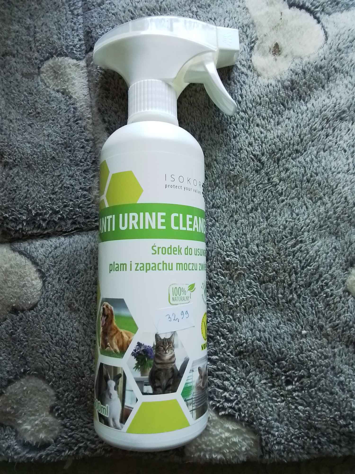 Neutralizator zapachu moczu dla psów I kotów*ANTI URINE CLEANER*. Katowice - zdjęcie 1