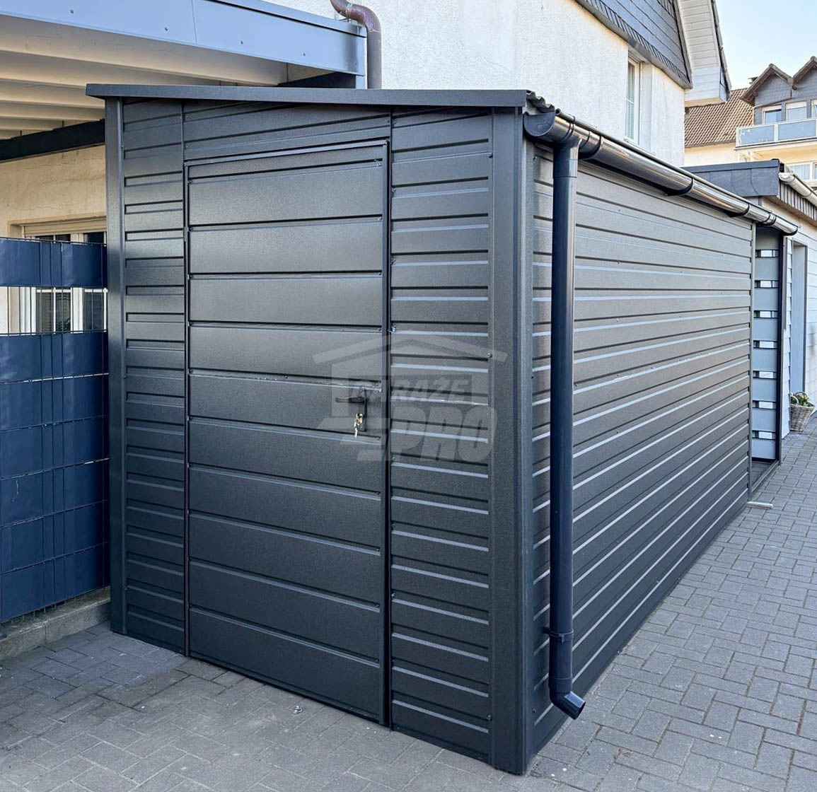 Schowek - domek ogrodowy 2x4 m - drzwi  dach rynna GP730 Nowy Dwór Mazowiecki - zdjęcie 4