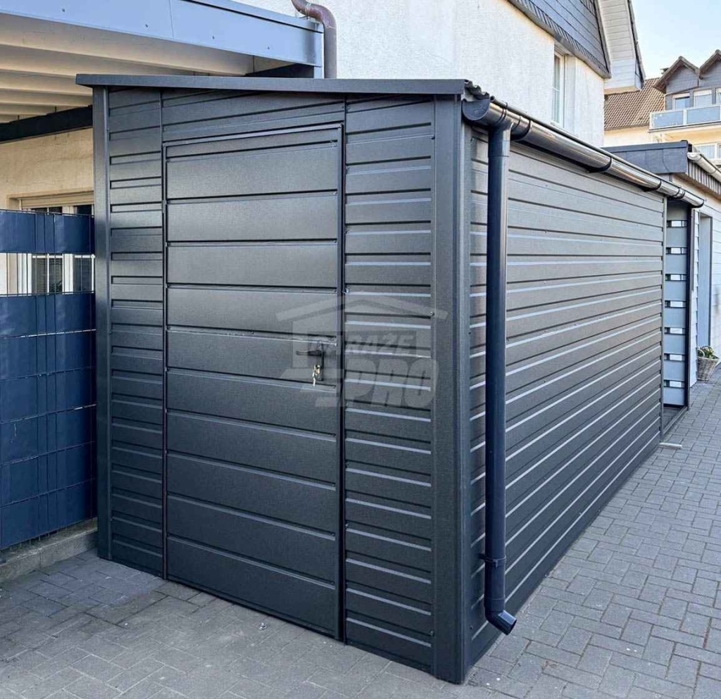 Schowek - domek ogrodowy 2x4 m - drzwi  dach rynna GP730 Nowy Dwór Mazowiecki - zdjęcie 4