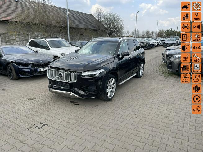 Volvo XC 90 T8 AWD Plug IN HAK Skóra Kamery360 Panorama Pamięć 7 Os. Gliwice - zdjęcie 1