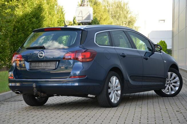 Opel Astra Opłacona 1.4T 120KM Serwis Cosmo 100% Org.lakier! Skóra Alu Kutno - zdjęcie 11