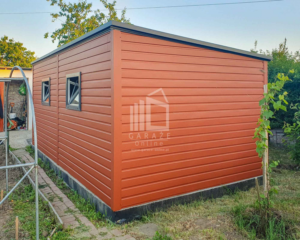 Schowek - Domek Ogrodowy 2,5x4m - Drzwi - 3x Okno Dach ID646 Sopot - zdjęcie 2