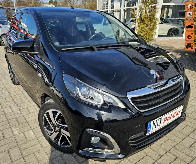 Peugeot 108 Grzane fotele,alufelgi, serwis,kamera cofania, tempomat Olsztyn - zdjęcie 1