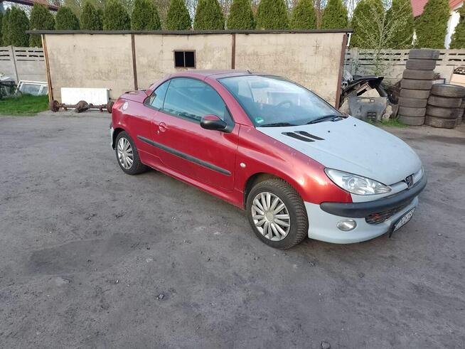 Fajny Peugeot 206 CC*2001 r*2,0 Benz*Długie Oce i Prz Tech* Zduńska Wola - zdjęcie 4