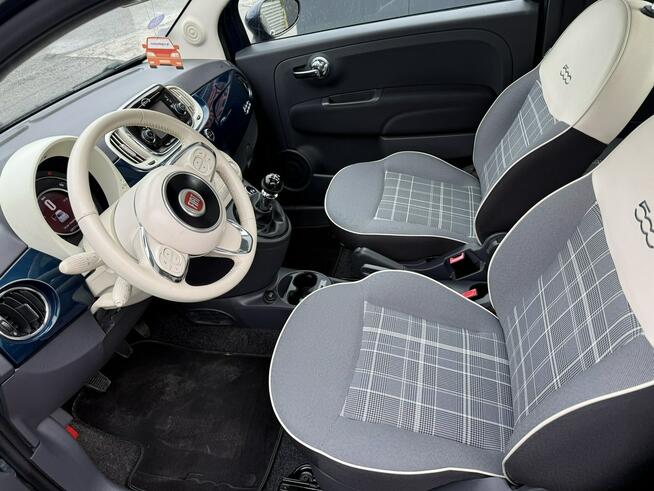 Fiat 500 Klimatyzacja. Asystent pasa. Pół-skóra. Rybnik - zdjęcie 11