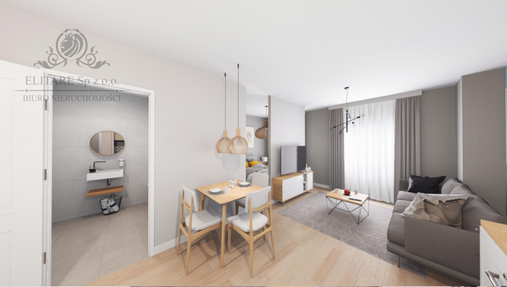 Mieszkanie 32,25m2 możliwość wydzielnia sypialni/duża loggia/Wrocław Wrocław - zdjęcie 2