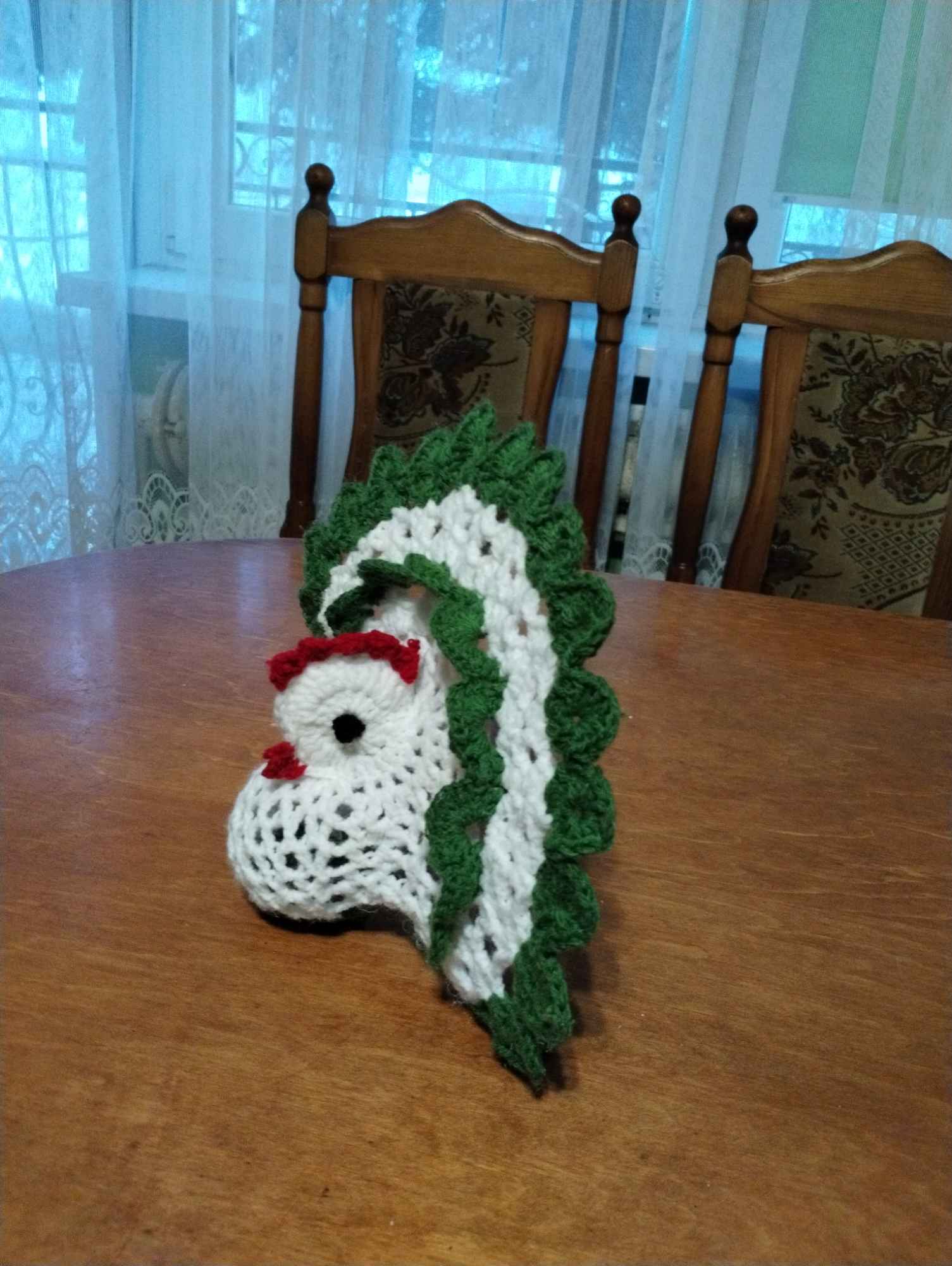 Szydełkowa kurka na Wielkanoc Grabówiec - zdjęcie 4