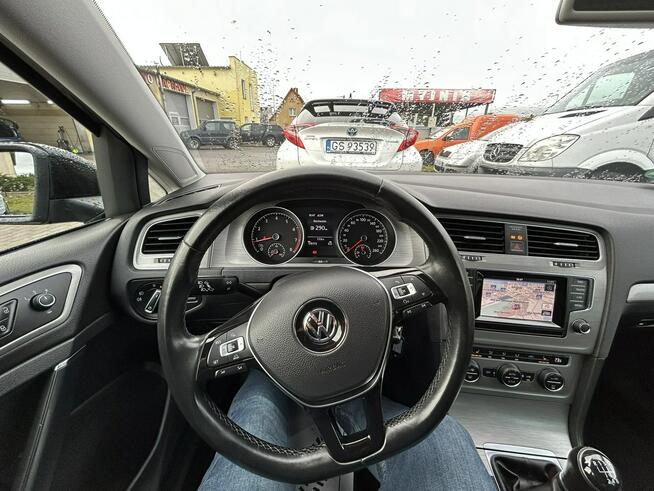 Volkswagen Golf 1.4 benzyna bezwypadkowy model 2014 nawigacja Słupsk - zdjęcie 12