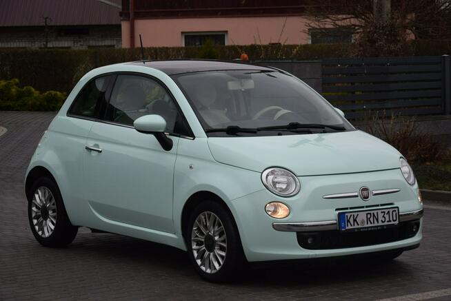 Fiat 500 0.9B 2014r/ Klima/ Panorama/ 2 KPL KÓŁ/ Sprowadzony/ Opłacony Majdan Sieniawski - zdjęcie 1